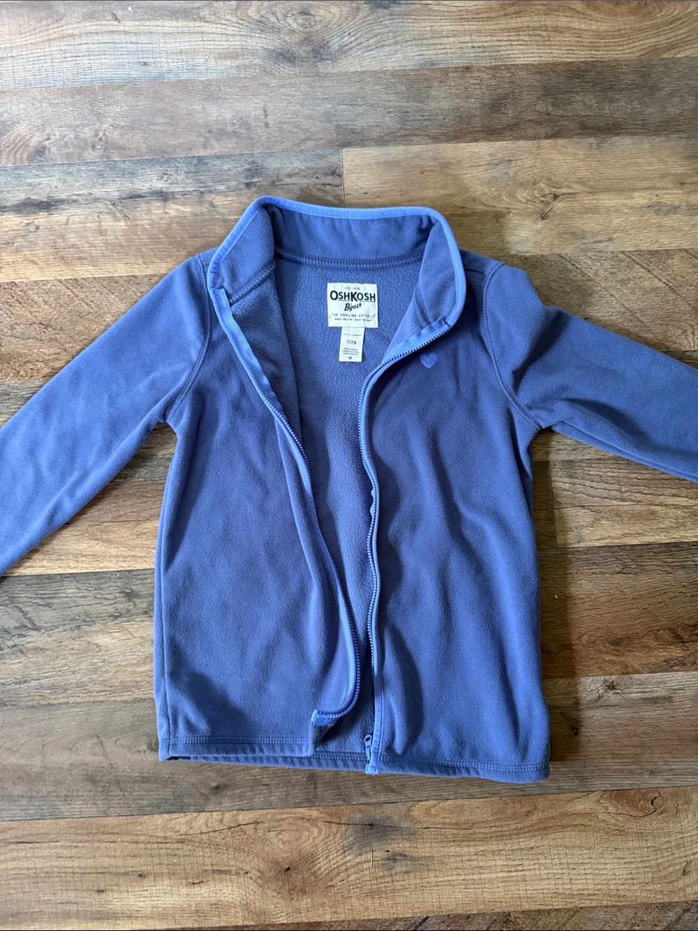 OshKosh B'gosh Purple Zip Fleece Jacket